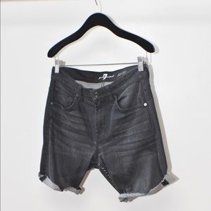 7 For All Mankind Cut Off Shorts